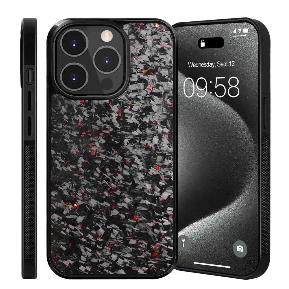 Forged Carbon Fiber TPU Phone Case Forged Carbon Fiber TPU Phone Case